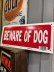 画像1: アメリカン看板　BEWARE OF DOG  USA (1)