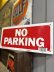 画像1: アメリカン看板　NO PARKING  USA (1)