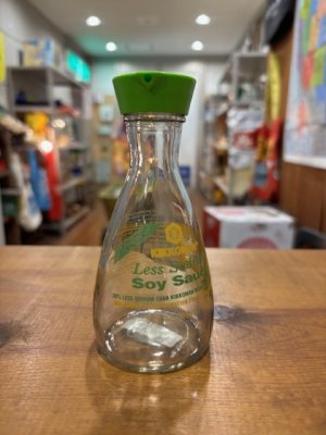 画像1: USA　キッコーマン　醤油ビン！（グリーンキャップ）