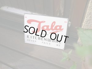 画像1: ホーローサインプレート　Tala