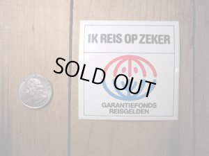 画像1: ヴィンテージステッカー IK REIS