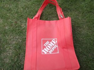 画像1: エコバッグ　HOME　DEPOT　ホームデポ