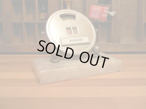 画像1: お値下げ！アンティーク　デスクカレンダー　台座付き