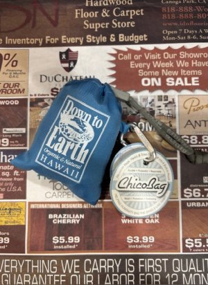 画像1: ハワイ限定 Down to Earth/ダウン トゥ アース エコバッグ 5色