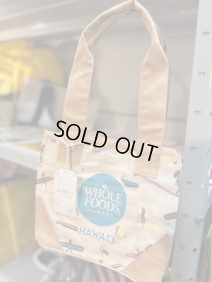 画像1: Whole foods market&tag alohaコラボトートバッグ