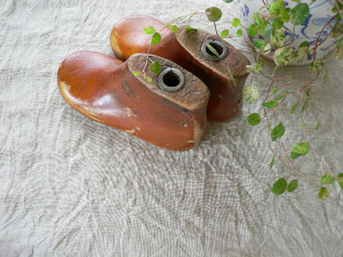 子供木製靴型（ハイカット）