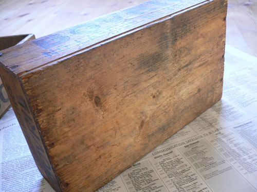 BOVRIL木製ボックス