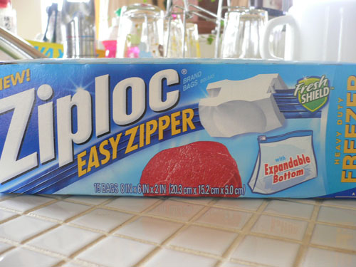 Ziploc　バッグ