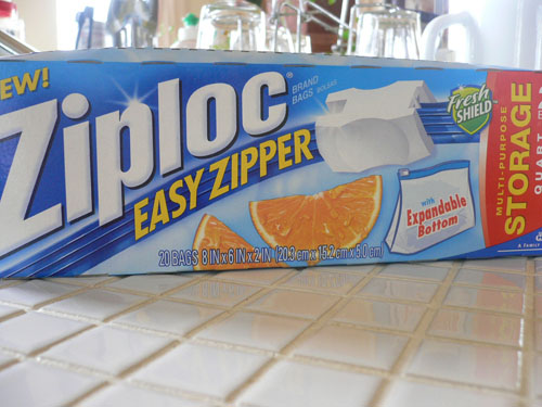 Ziploc　バッグ