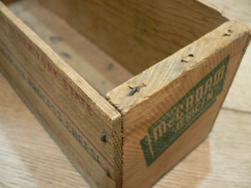 木製チーズボックス