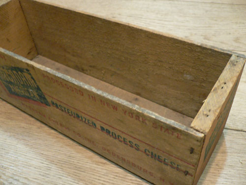 木製チーズボックス