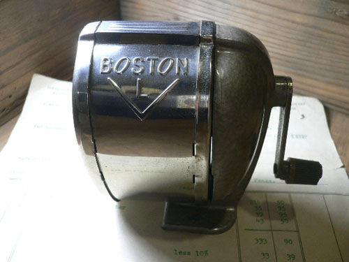 鉛筆削り　BOSTON