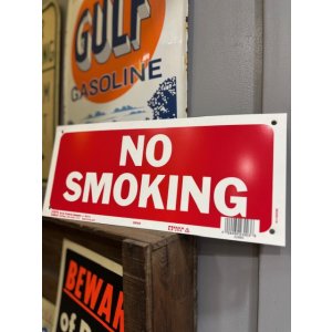 画像: アメリカン看板　NO SMOKING  USA