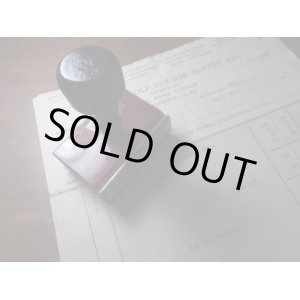 画像: USA木製スタンプ　BOOKING　RECORD