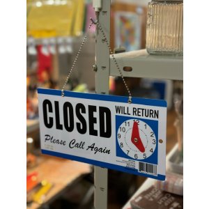 画像: Walmartで販売　OPEN CLOSED パネル！