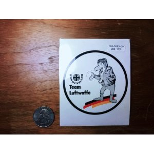 画像: ヴィンテージステッカー　Team Luftwaffe