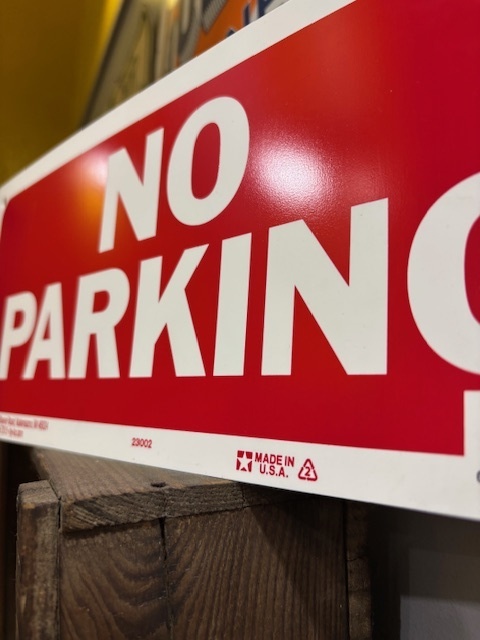 画像2: アメリカン看板　NO PARKING  USA