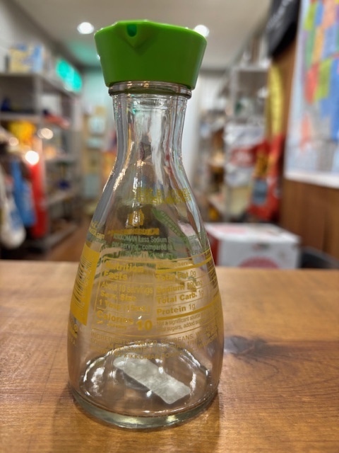画像2: USA　キッコーマン　醤油ビン！（グリーンキャップ）