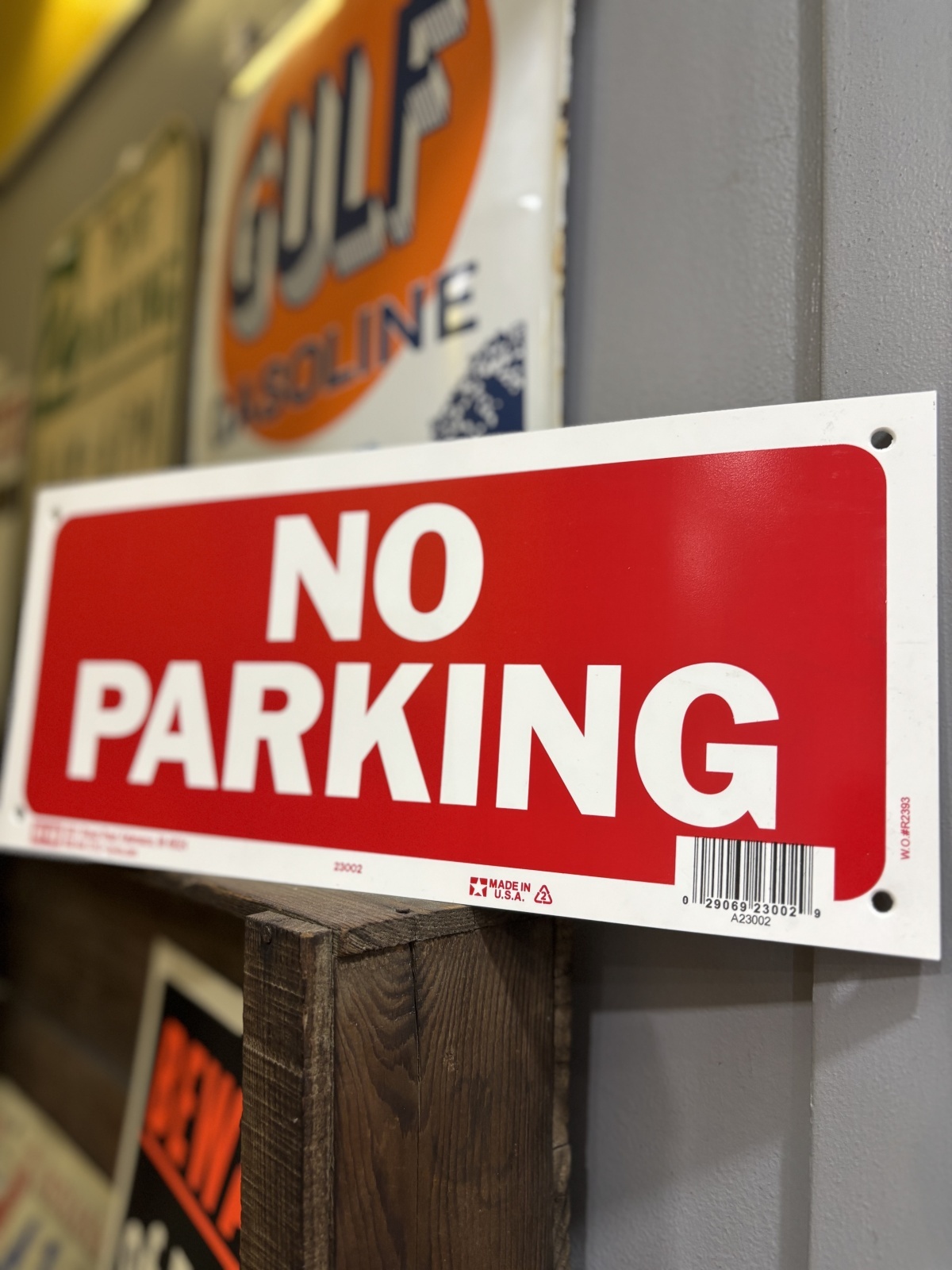 画像1: アメリカン看板　NO PARKING  USA