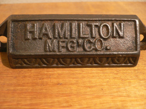画像: ハミルトン（HAMILTON)鋳造ハンドル