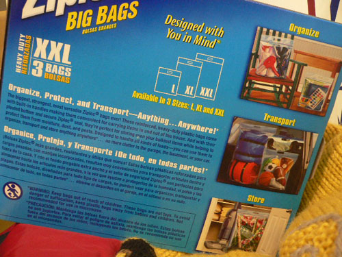 画像: Ziploc　Big　Bags　XXL　ジプロック　ビッグ　バッグ！