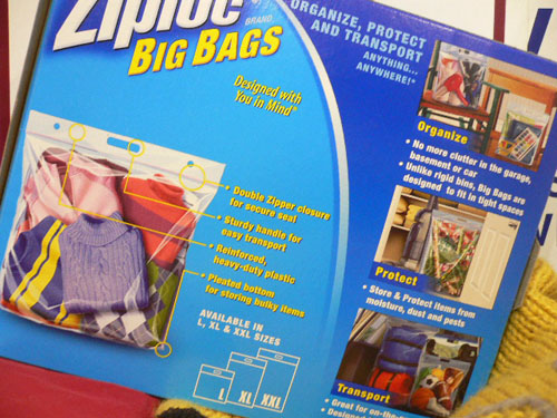 画像: Ziploc　Big　Bags　XL　ジプロック　ビッグ　バッグ！