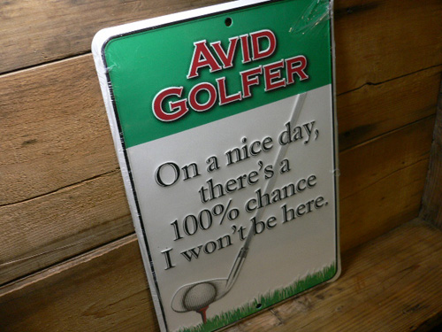 画像: サイン　GOLF　　ゴルフ看板
