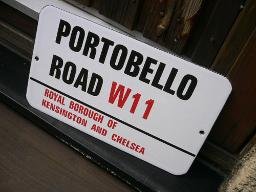 画像: ホーローサインプレート　PORTOBELLO