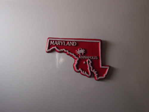 画像: アメリカンマグネット　MARYLAND州