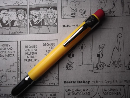 画像1: MADE IN USA 黄色いロケット鉛筆