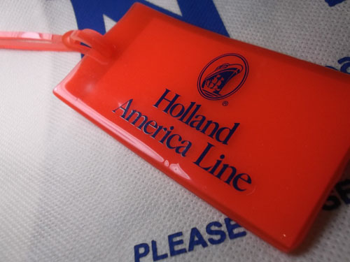 画像: スーツケースタグ　Holland　America　Line