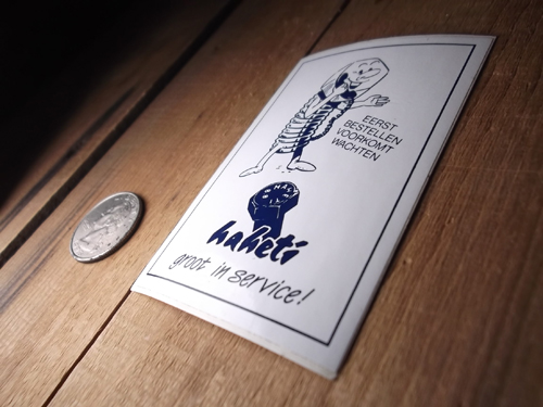 画像: ヴィンテージステッカー　haheti