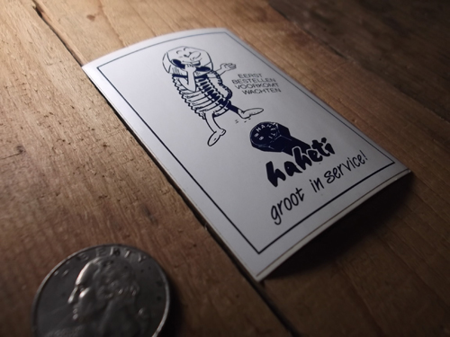 画像: ヴィンテージステッカー　haheti