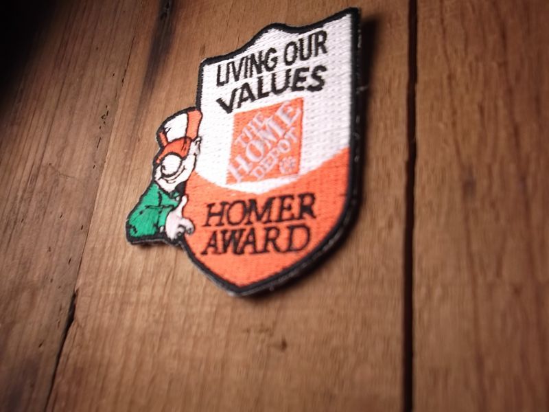 画像: ホームデポ（HOME　DEPOT）　ワッペン　HOMER