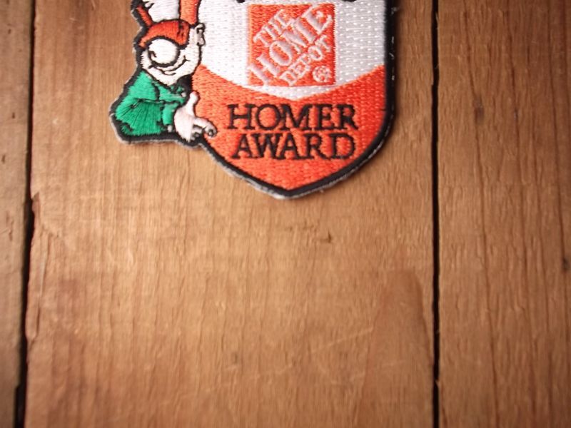 画像: ホームデポ（HOME　DEPOT）　ワッペン　HOMER