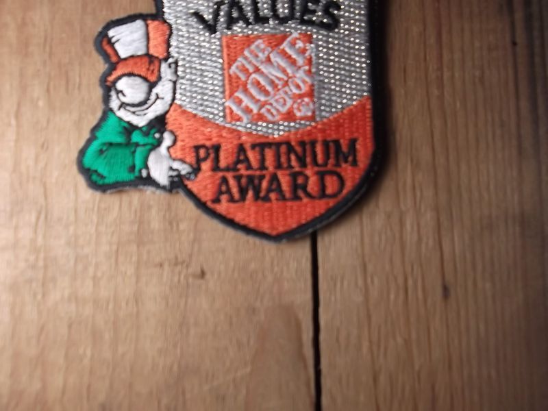 画像: ホームデポ（HOME　DEPOT）　ワッペン　PLATINUM