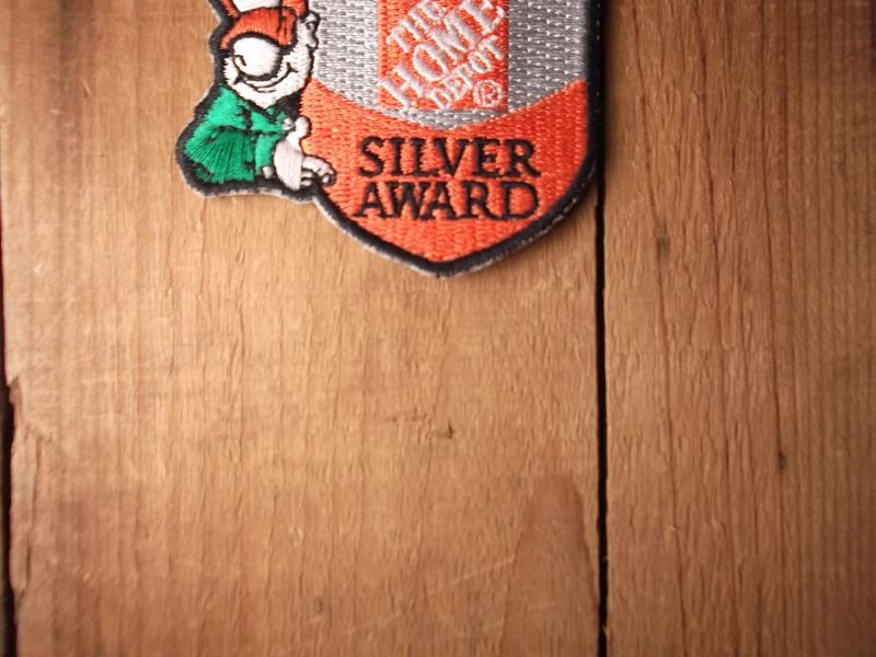 画像: ホームデポ（HOME　DEPOT）　ワッペン　SILVER