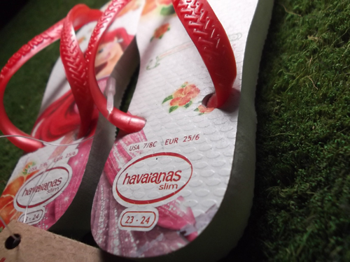 画像: ハワイアナス(havaianas)子供用ビーチサンダル　リトルマーメイド