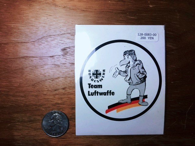 画像1: ヴィンテージステッカー　Team Luftwaffe