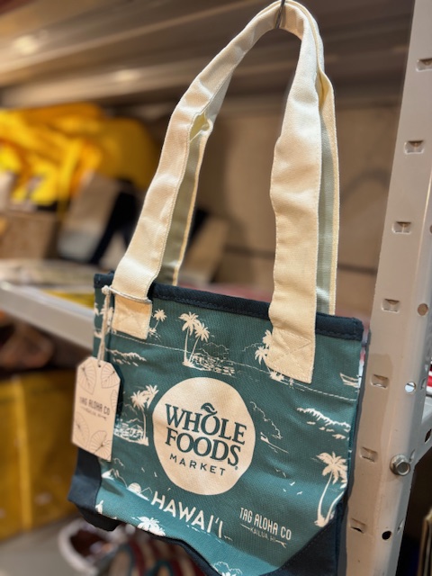 画像1: Whole foods market&tag alohaコラボトートバッグ